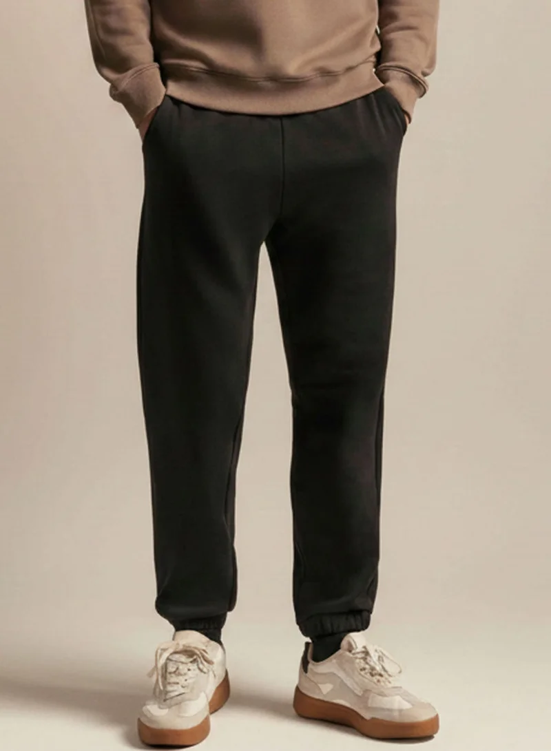 جيوردانو Men’s Slim Taper French Terry Jogger